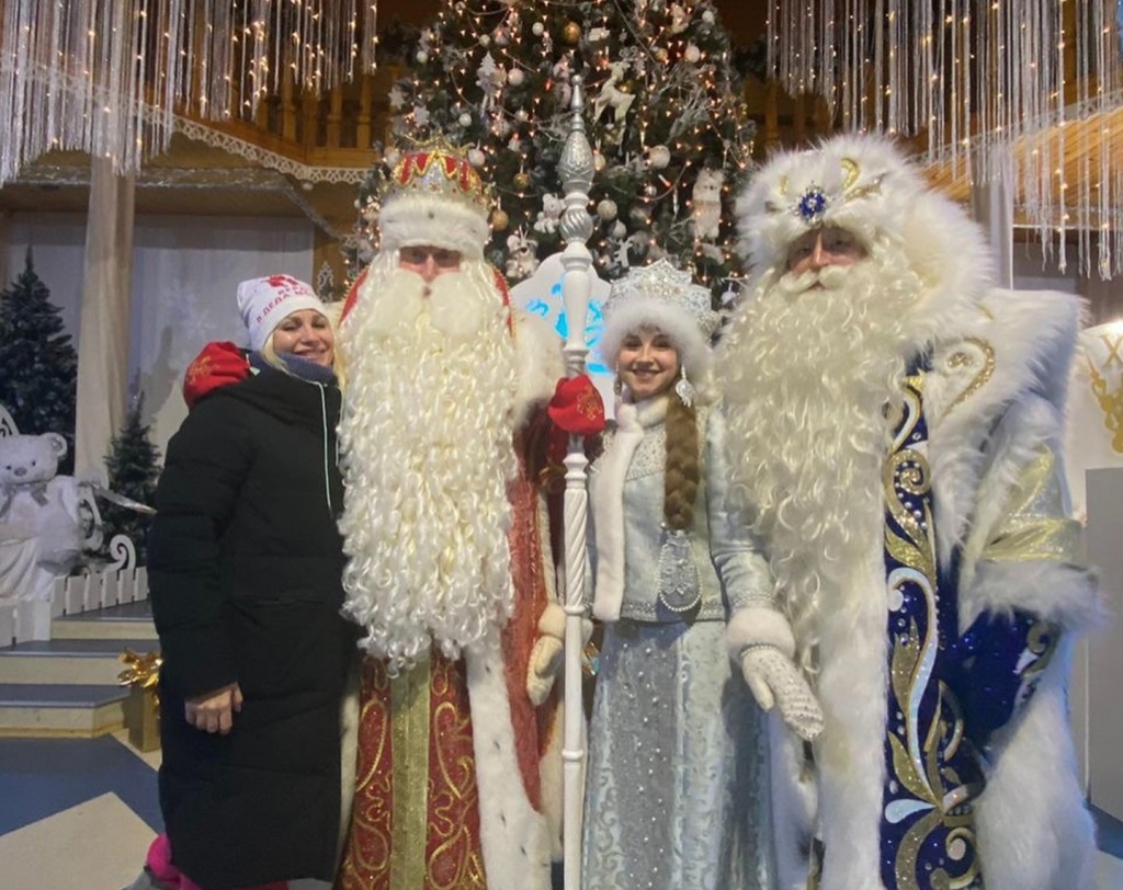 Главный дед Мороз Алтайского края посетил Великий Устюг
