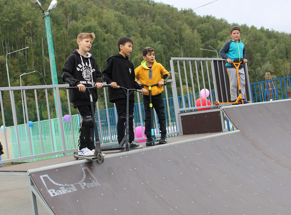 В Горно-Алтайске открылся первый скейт-парк