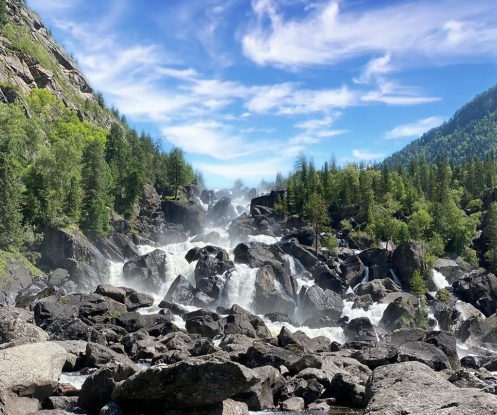 Водопад терскол фото